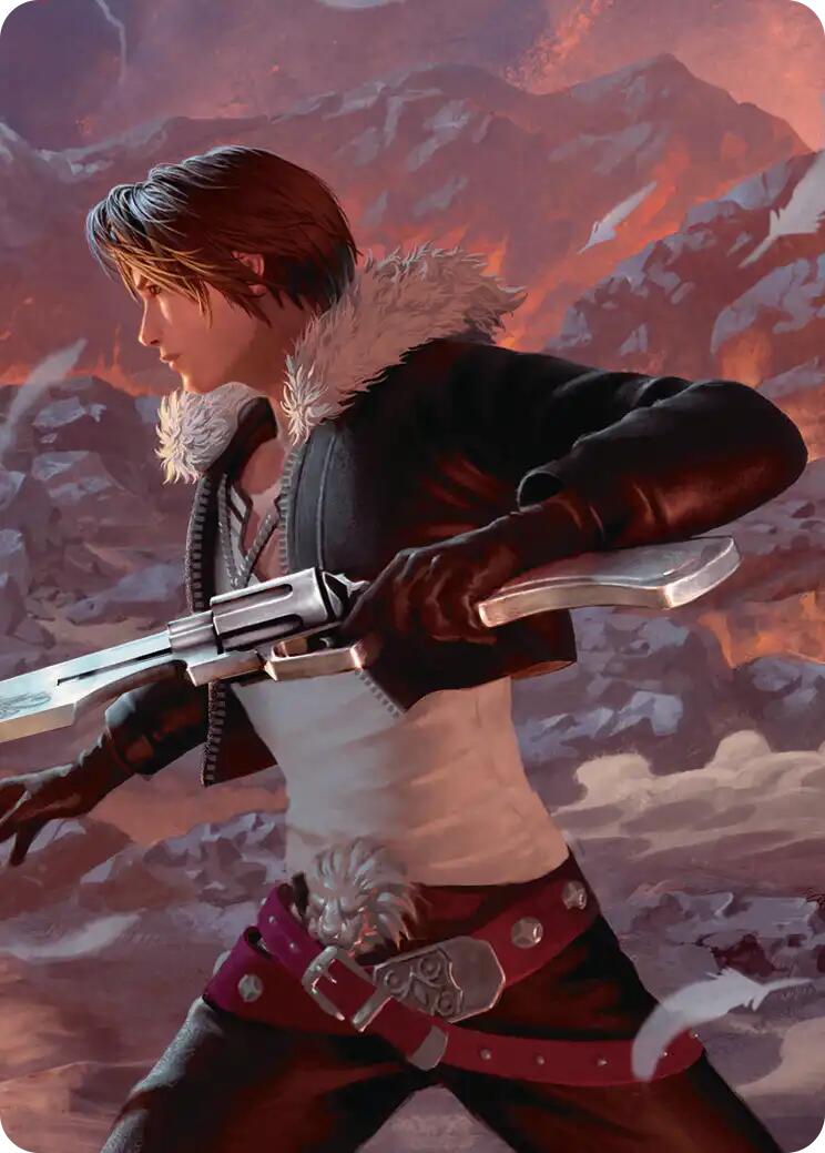 Squall, Gunblade Duelist Scene Art Card [FINAL FANTASY Art Series] | Gate City Games LLC