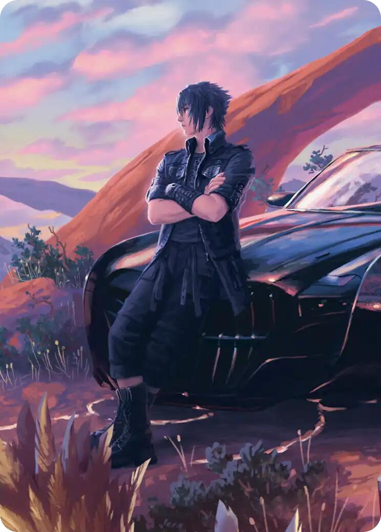 Noctis, Heir Apparent Scene Art Card [FINAL FANTASY Art Series] | Gate City Games LLC