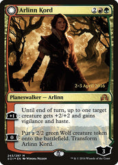 Arlinn Kord // Arlinn, Embraced by the Moon [Shadows over Innistrad Prerelease Promos] | Gate City Games LLC
