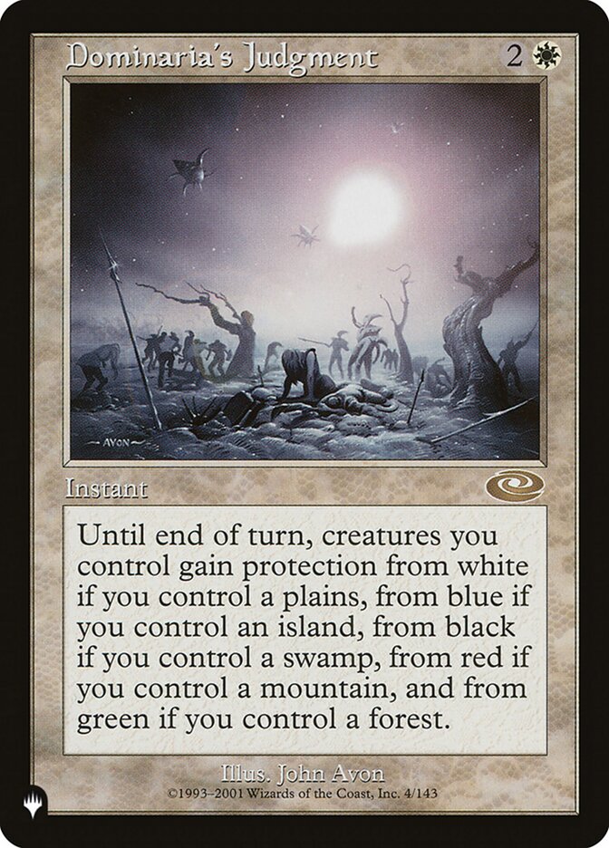 Dominaria's Judgment [The List] | Gate City Games LLC