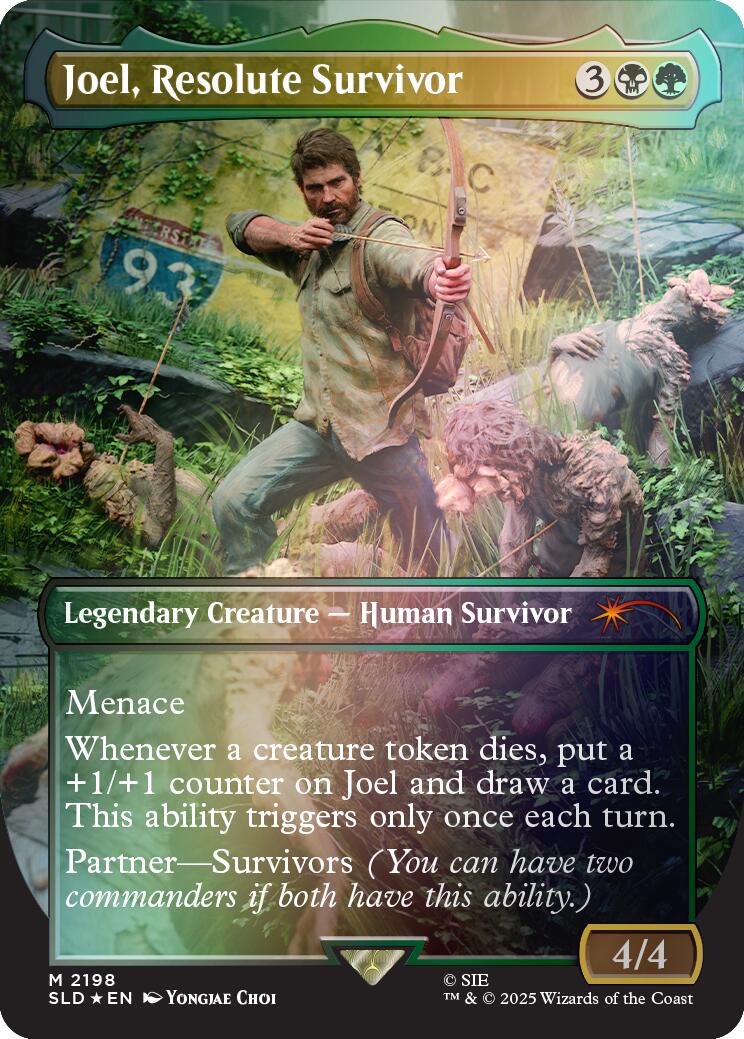 Joel, Resolute Survivor (Rainbow Foil) [Secret Lair Drop Series] | Gate City Games LLC