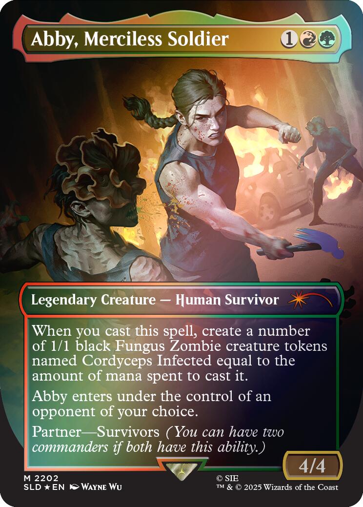 Abby, Merciless Soldier (Rainbow Foil) [Secret Lair Drop Series] | Gate City Games LLC