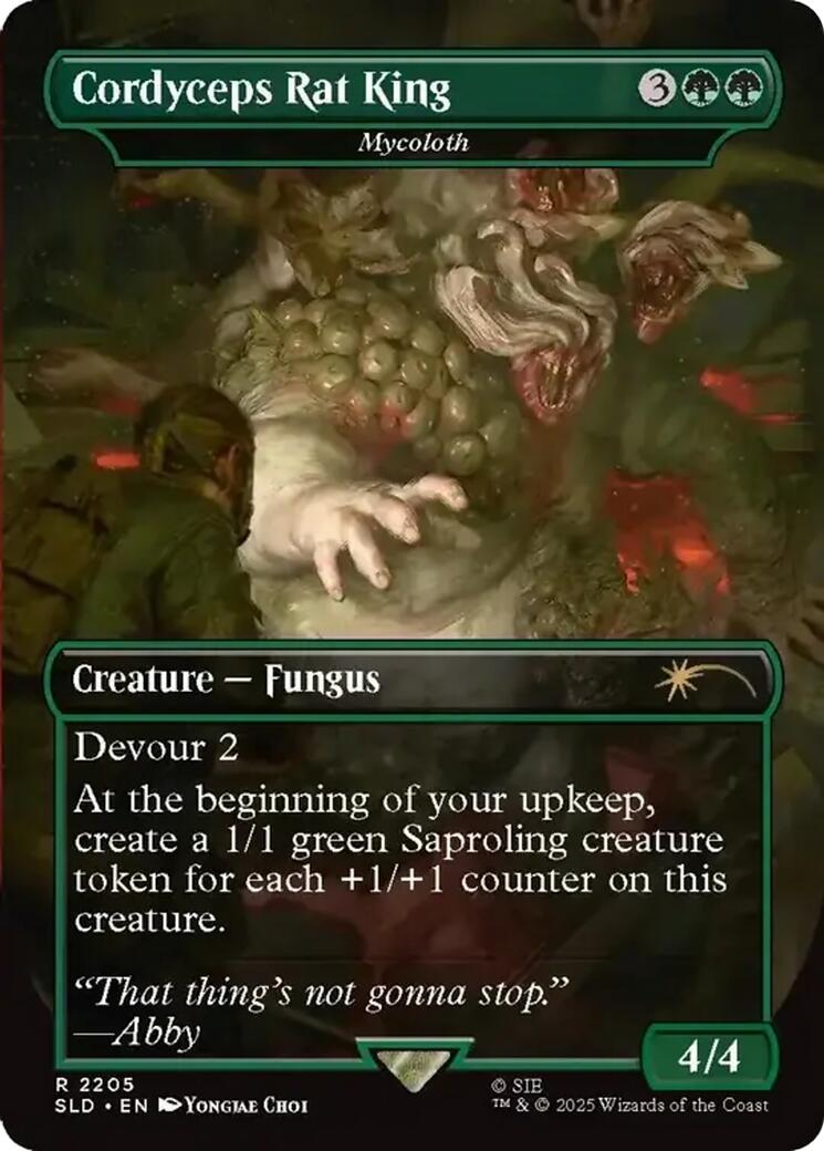 Cordyceps Rat King - Mycoloth [Secret Lair Drop Series] | Gate City Games LLC