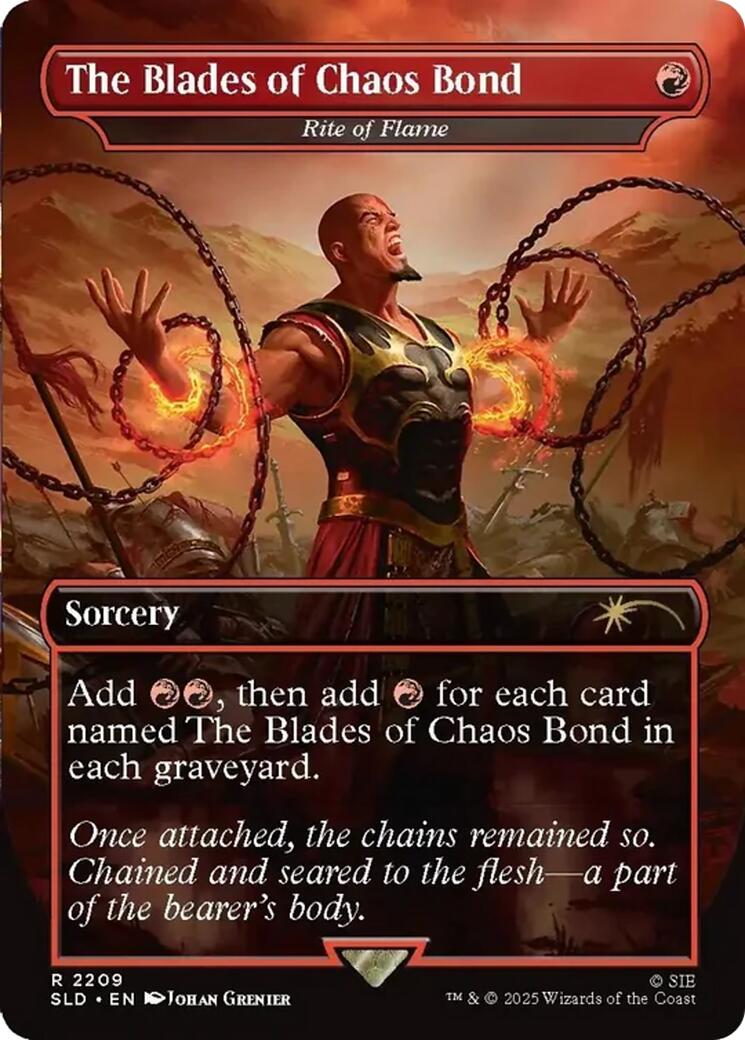The Blades of Chaos Bond - Rite of Flame [Secret Lair Drop Series] | Gate City Games LLC
