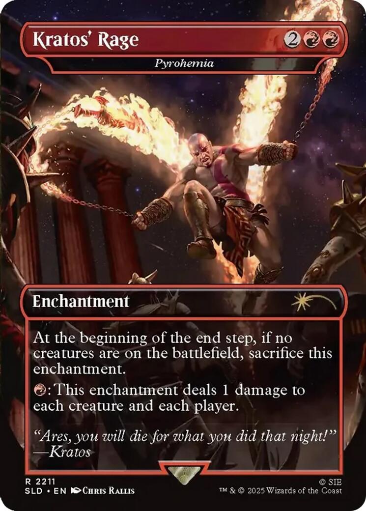 Kratos' Rage - Pyrohemia [Secret Lair Drop Series] | Gate City Games LLC