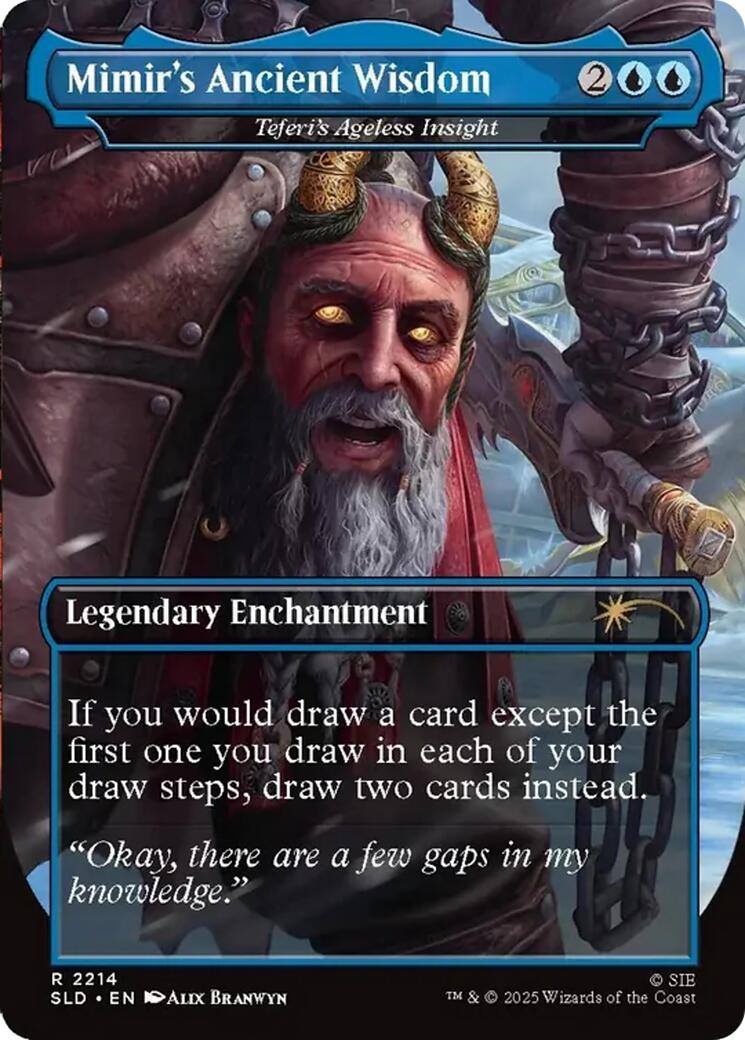 Mimir's Ancient Wisdom - Teferi's Ageless Insight [Secret Lair Drop Series] | Gate City Games LLC