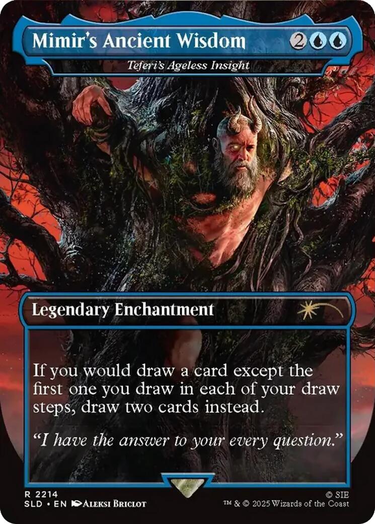 Mimir's Ancient Wisdom - Teferi's Ageless Insight [Secret Lair Drop Series] | Gate City Games LLC