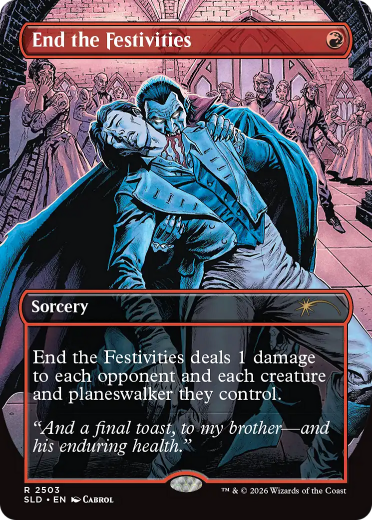 End the Festivities [Secret Lair Drop Series] | Gate City Games LLC
