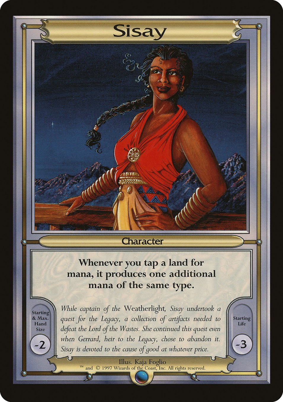 Sisay [Vanguard Series] | Gate City Games LLC