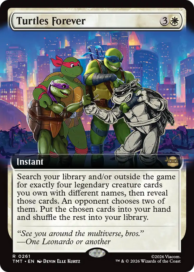 Turtles Forever (Extended Art) [Teenage Mutant Ninja Turtles] | Gate City Games LLC