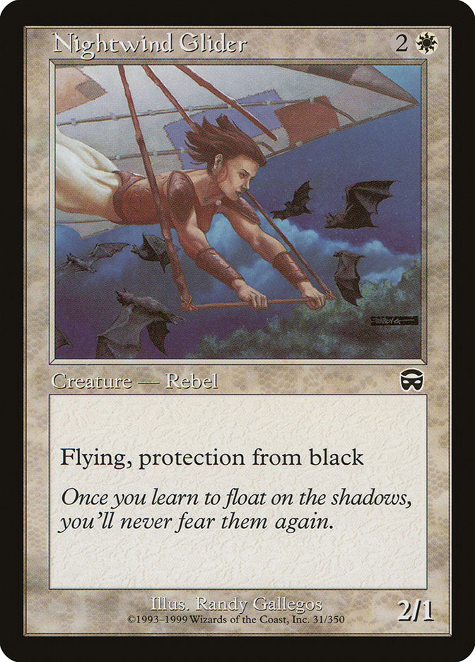 Nightwind Glider [Mercadian Masques] | Gate City Games LLC