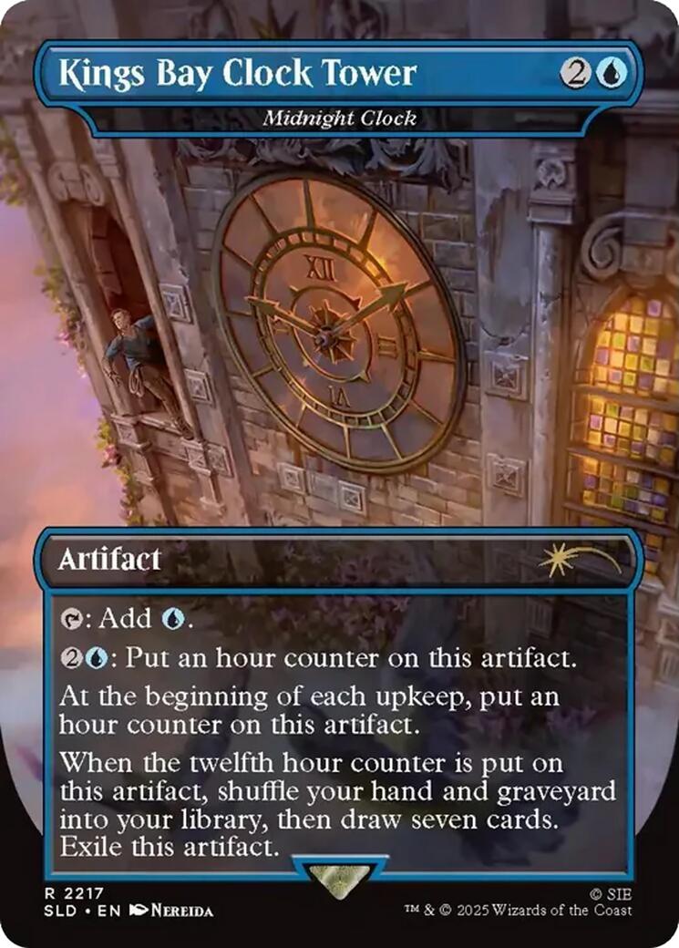 Kings Bay Clock Tower - Midnight Clock [Secret Lair Drop Series] | Gate City Games LLC