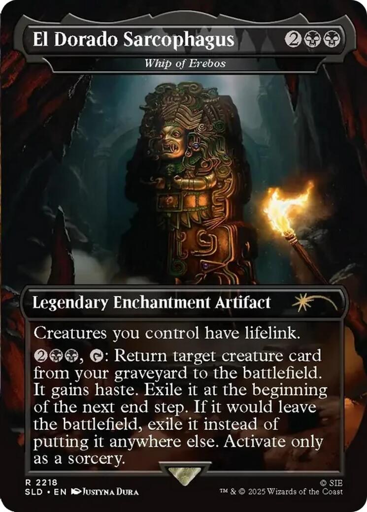 El Dorado Sarcophagus - Whip of Erebos [Secret Lair Drop Series] | Gate City Games LLC