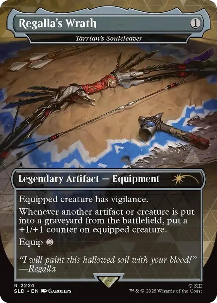 Regalla's Wrath - Tarrian's Soulcleaver [Secret Lair Drop Series] | Gate City Games LLC
