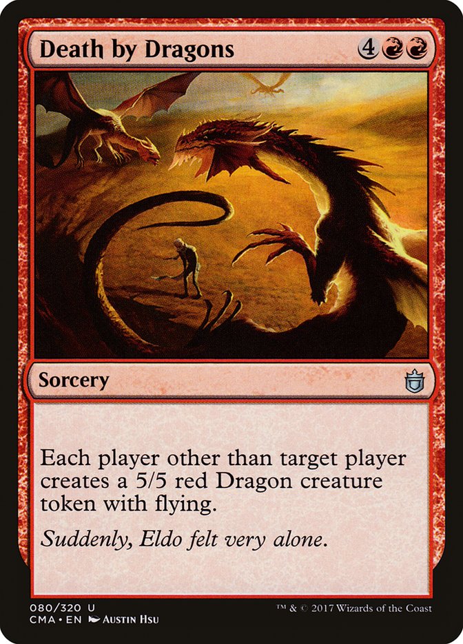 Death by Dragons [Commander Anthology] | Gate City Games LLC