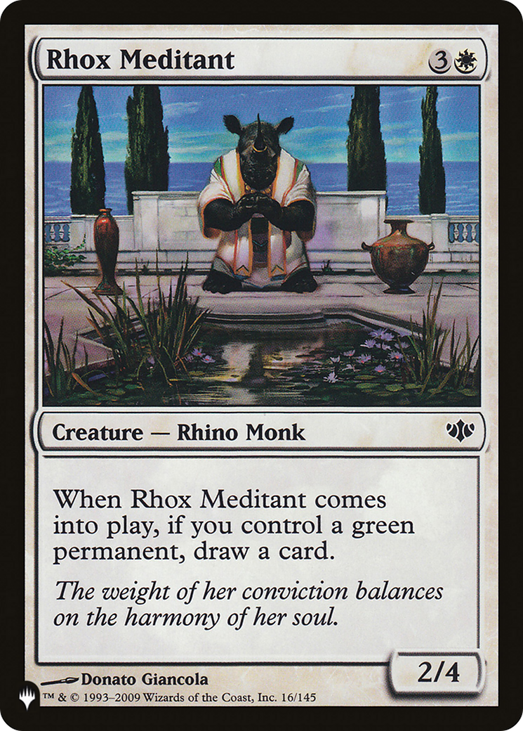 Rhox Meditant [The List Reprints] | Gate City Games LLC