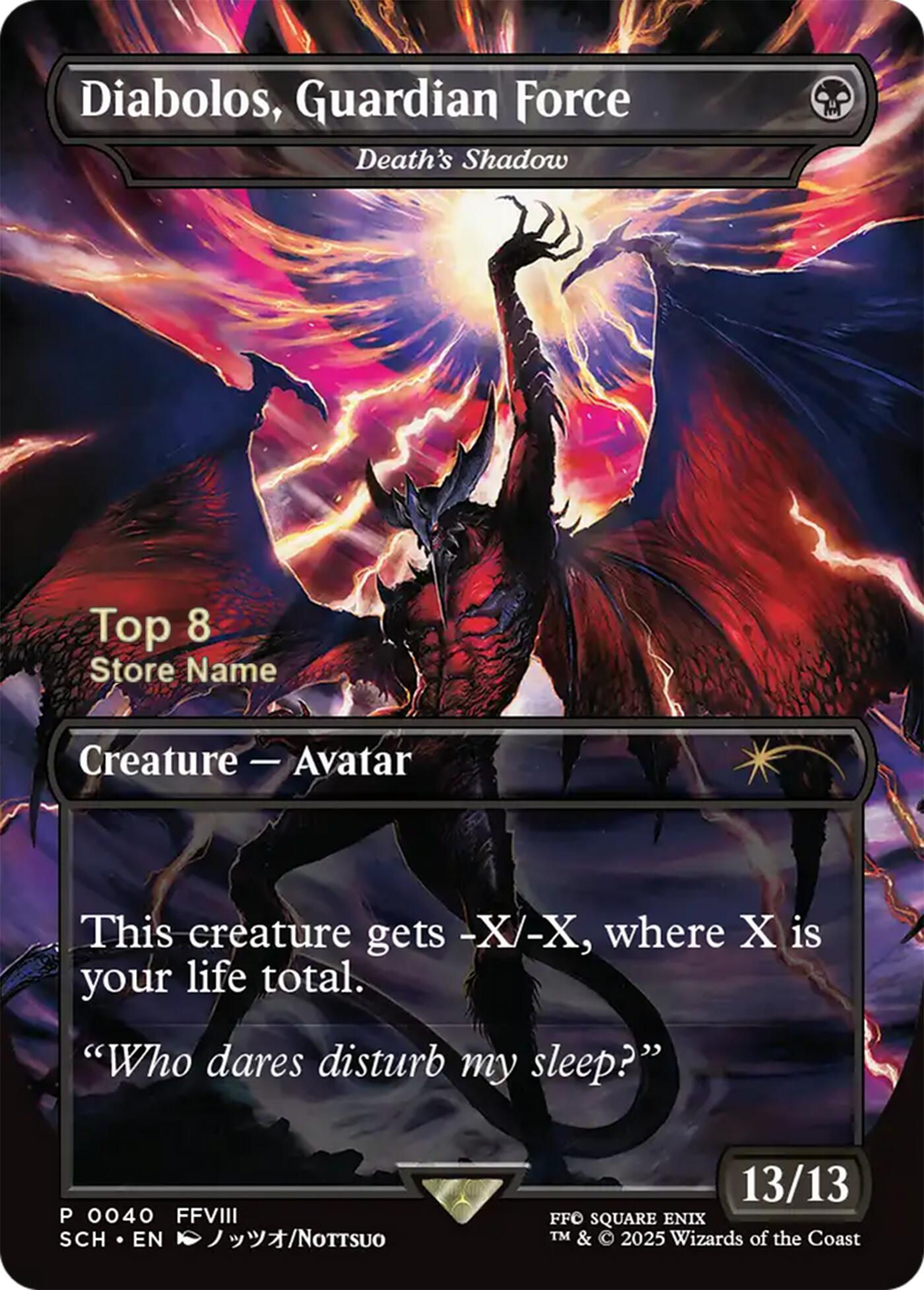 Diabolos, Guardian Force - Death's Shadow (Top 8) [Store Championships 2025] | Gate City Games LLC