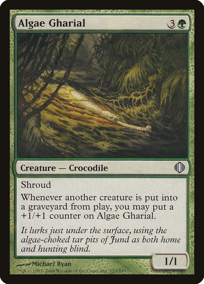 Algae Gharial [Shards of Alara] | Gate City Games LLC