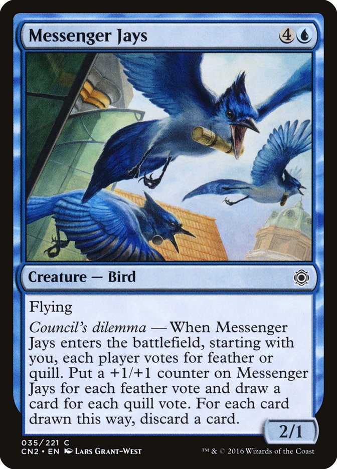 Messenger Jays [Conspiracy: Take the Crown] | Gate City Games LLC