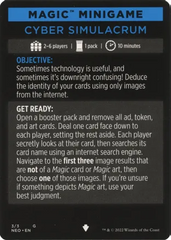 Cyber Simulacrum (Magic Minigame) [Kamigawa: Neon Dynasty Minigame] | Gate City Games LLC