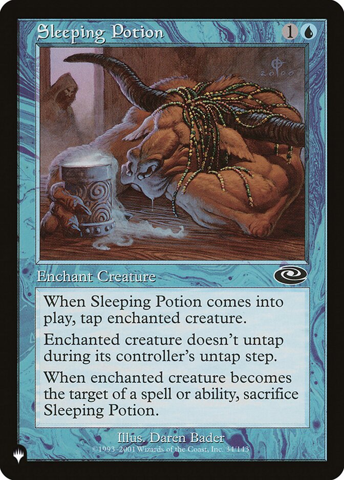 Sleeping Potion [The List] | Gate City Games LLC
