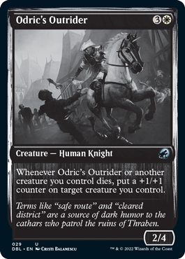 Odric's Outrider [Innistrad: Double Feature] | Gate City Games LLC
