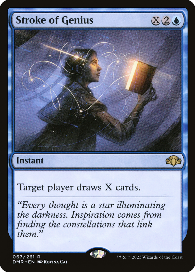 Stroke of Genius [Dominaria Remastered] | Gate City Games LLC