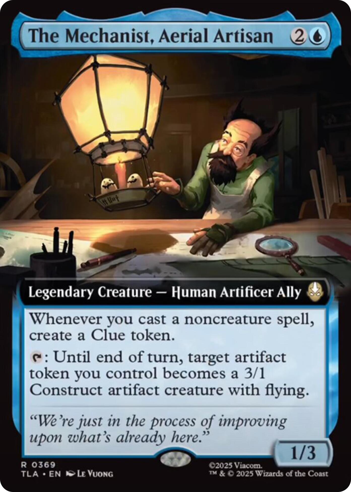 The Mechanist, Aerial Artisan (Extended Art) [Avatar: The Last Airbender] | Gate City Games LLC