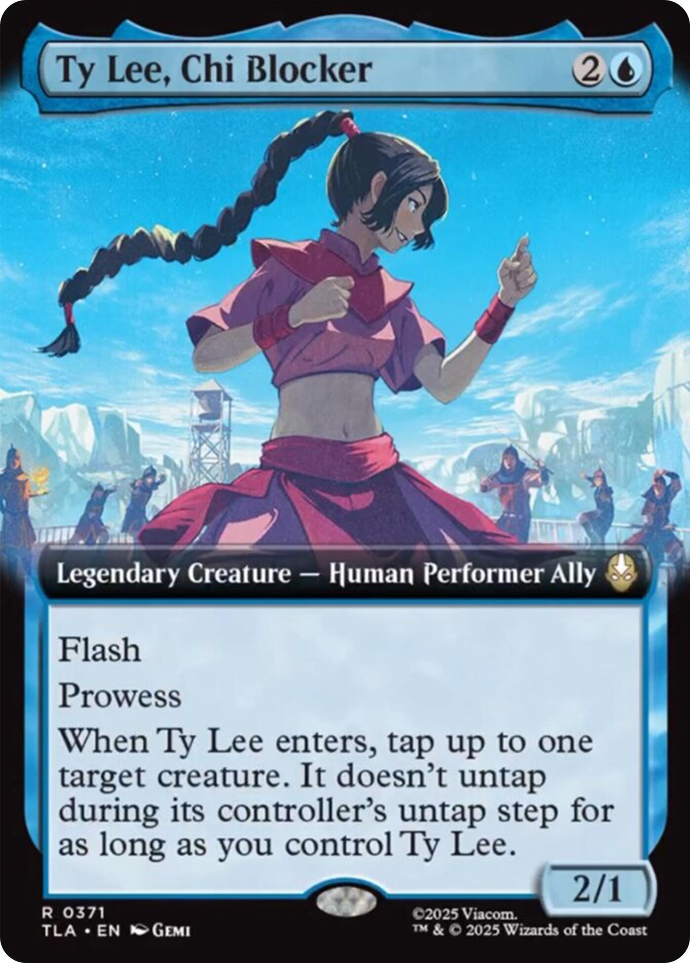 Ty Lee, Chi Blocker (Extended Art) [Avatar: The Last Airbender] | Gate City Games LLC