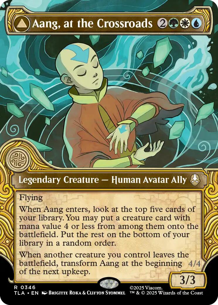 Aang, at the Crossroads (Showcase) [Avatar: The Last Airbender] | Gate City Games LLC