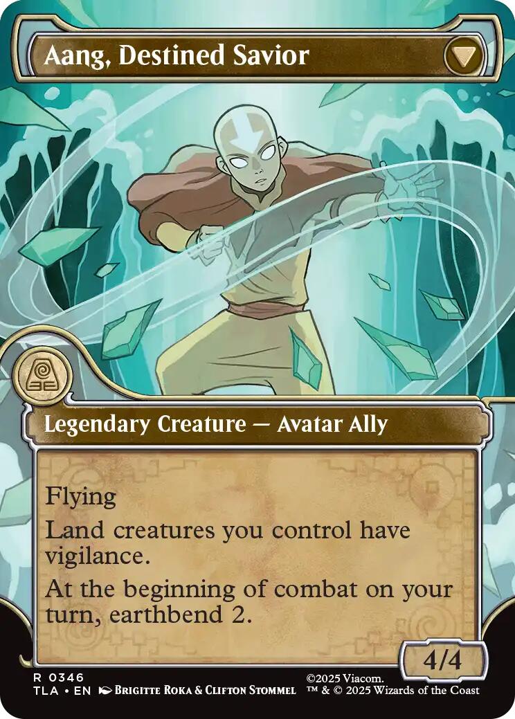 Aang, at the Crossroads (Showcase) [Avatar: The Last Airbender] | Gate City Games LLC