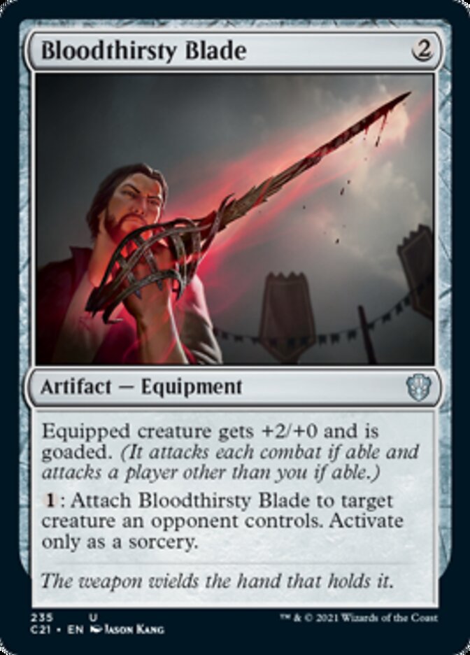 Bloodthirsty Blade [Commander 2021] | Gate City Games LLC