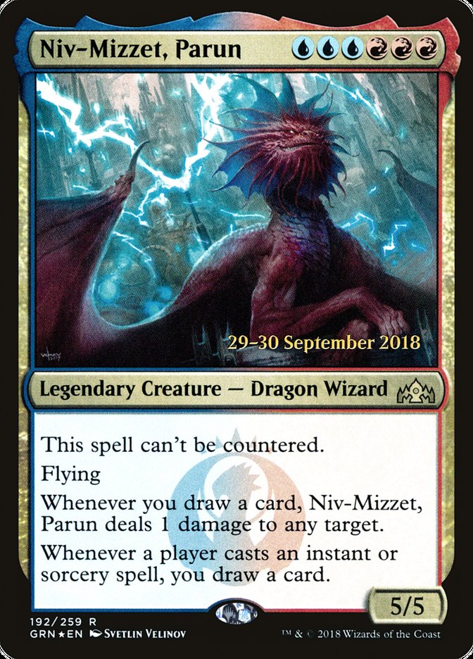 Niv-Mizzet, Parun [Guilds of Ravnica Prerelease Promos] | Gate City Games LLC
