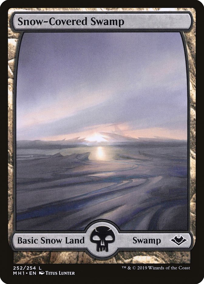 Snow-Covered Swamp [Modern Horizons] | Gate City Games LLC