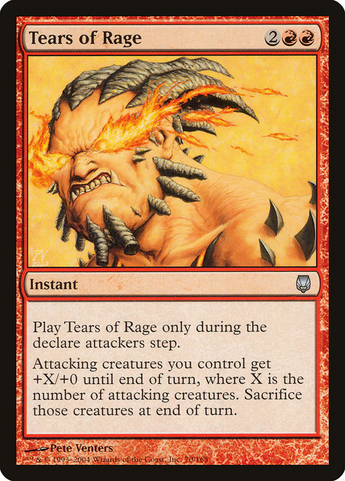 Tears of Rage [Darksteel] | Gate City Games LLC