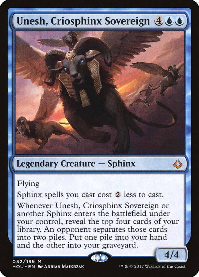 Unesh, Criosphinx Sovereign [Hour of Devastation] | Gate City Games LLC
