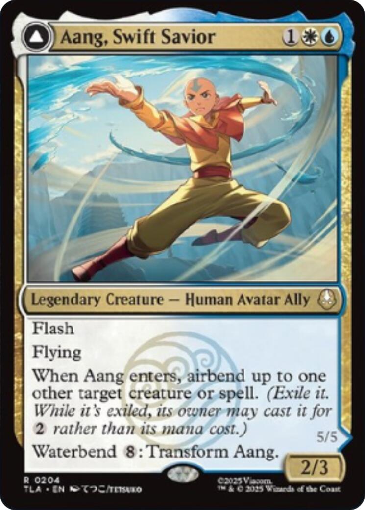Aang, Swift Savior [Avatar: The Last Airbender] | Gate City Games LLC