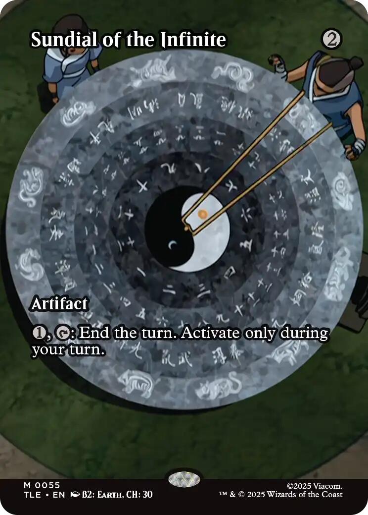 Sundial of the Infinite (Borderless) [Avatar: The Last Airbender: Eternal-Legal] | Gate City Games LLC