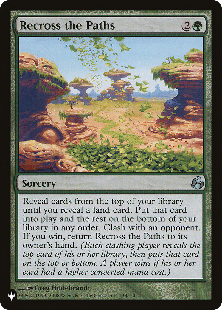 Recross the Paths [The List] | Gate City Games LLC