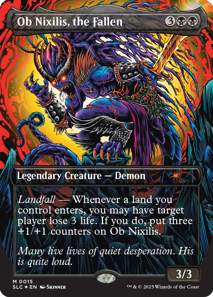 Ob Nixilis, the Fallen (Halo Foil) [Secret Lair Countdown Kit] | Gate City Games LLC