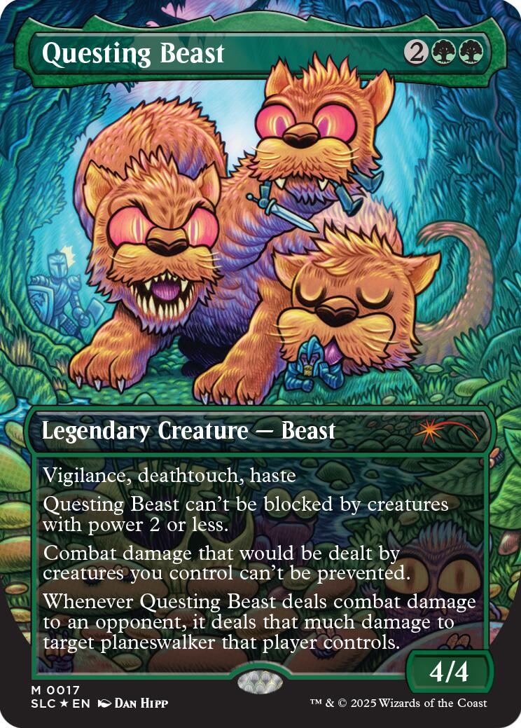 Questing Beast (Halo Foil) [Secret Lair Countdown Kit] | Gate City Games LLC