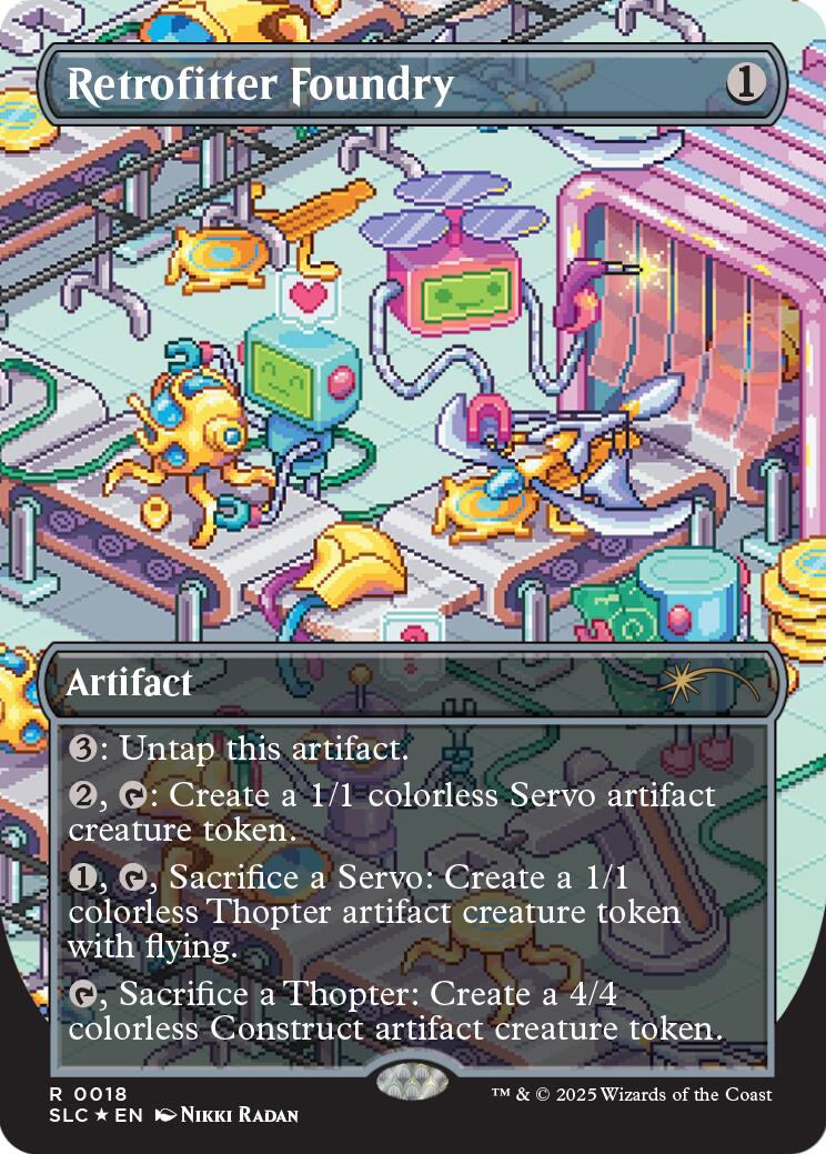 Retrofitter Foundry (Halo Foil) [Secret Lair Countdown Kit] | Gate City Games LLC