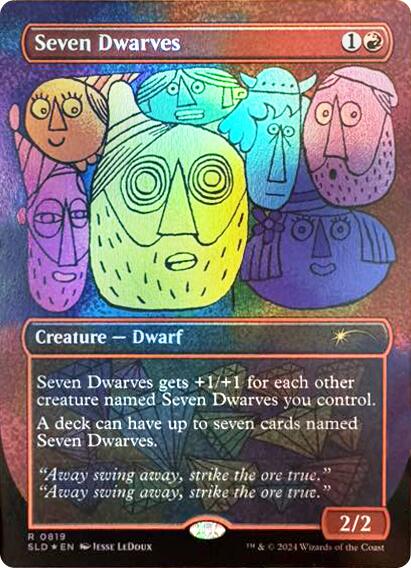 Seven Dwarves (0819) [Secret Lair Drop Series] | Gate City Games LLC