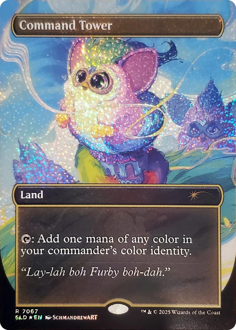 Command Tower (7067) (Confetti Foil) [Secret Lair Drop Series] | Gate City Games LLC