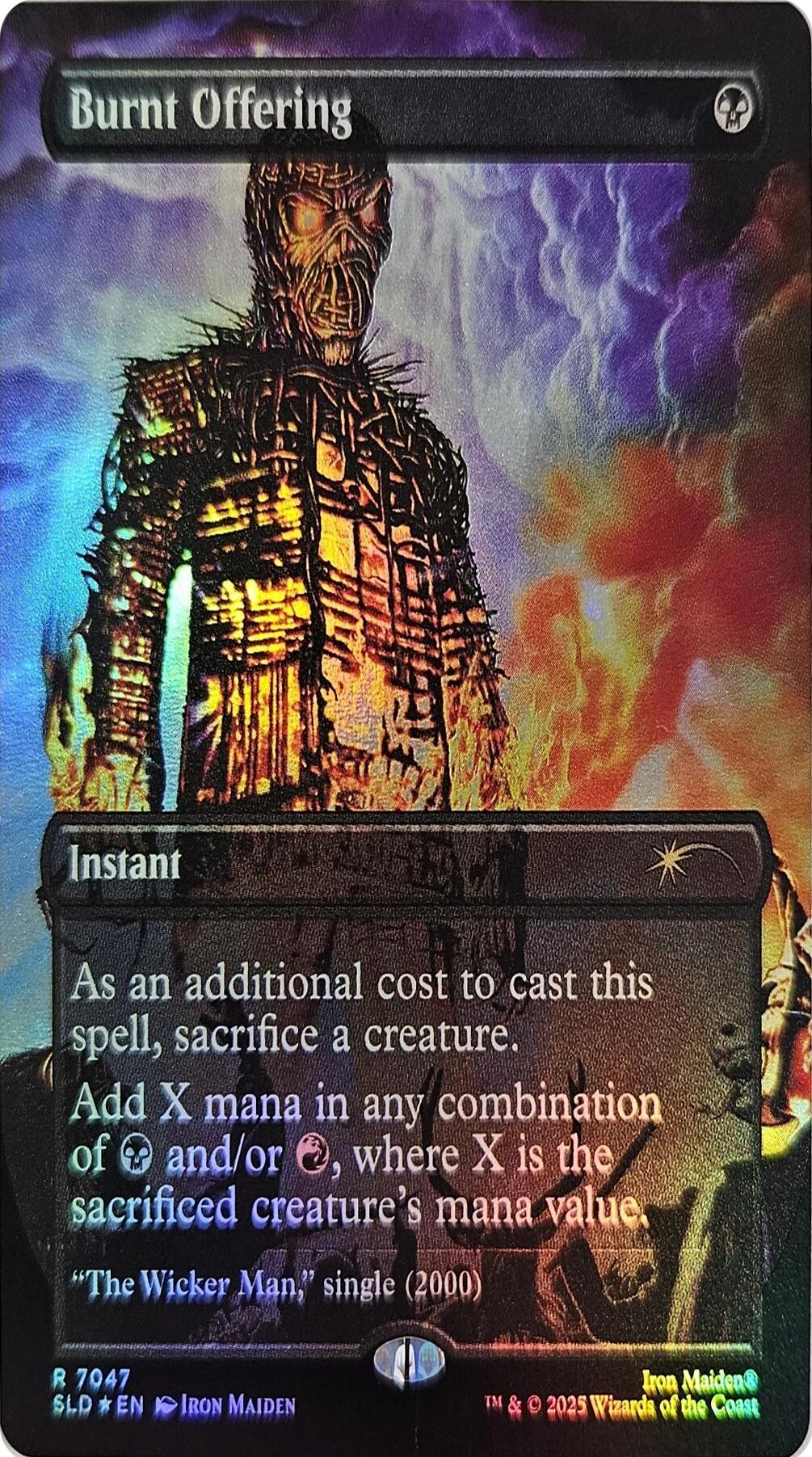 Burnt Offering (Rainbow Foil) [Secret Lair Drop Series] | Gate City Games LLC