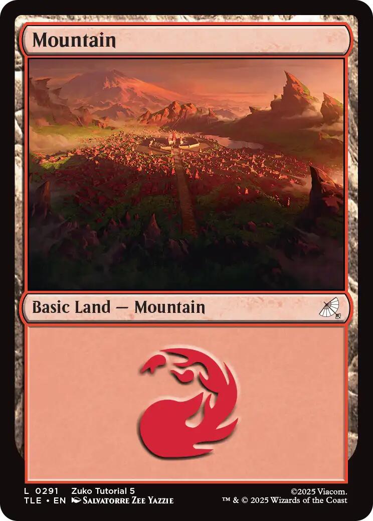 Mountain (0291) [Avatar: The Last Airbender: Eternal-Legal] | Gate City Games LLC