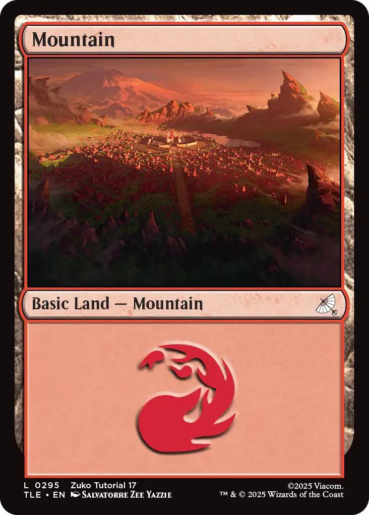 Mountain (0295) [Avatar: The Last Airbender: Eternal-Legal] | Gate City Games LLC