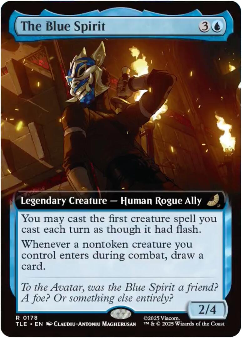 The Blue Spirit (Extended Art) [Avatar: The Last Airbender: Eternal-Legal] | Gate City Games LLC
