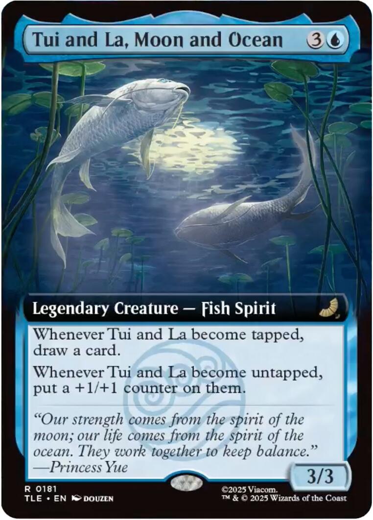 Tui and La, Moon and Ocean (Extended Art) [Avatar: The Last Airbender: Eternal-Legal] | Gate City Games LLC