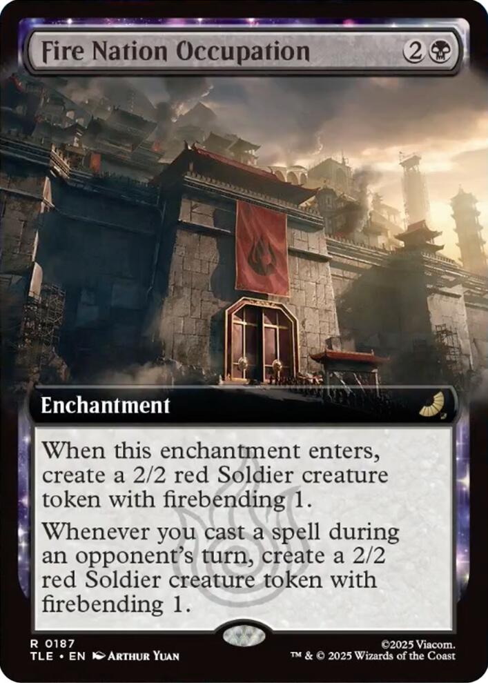 Fire Nation Occupation (Extended Art) [Avatar: The Last Airbender: Eternal-Legal] | Gate City Games LLC